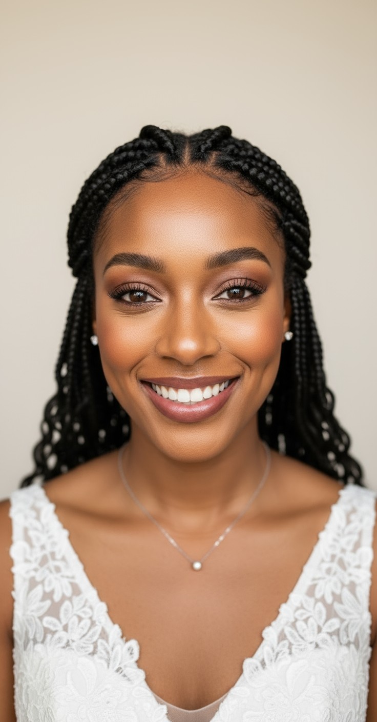 After Large Knotless Braids